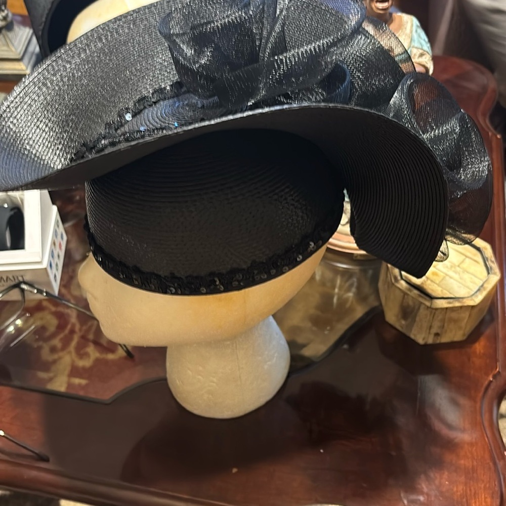 Elegant Black Women's Hat